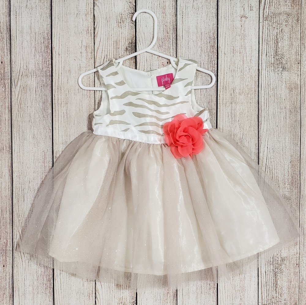Pinky tulle dress Sz. 18/24m